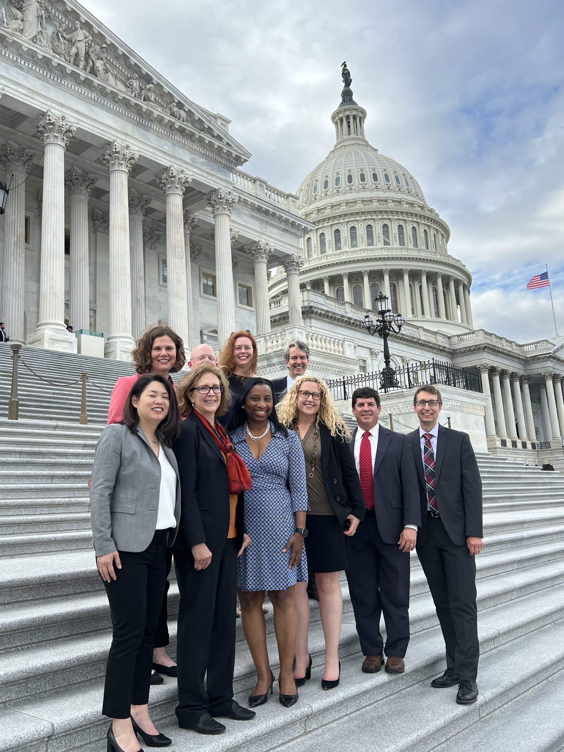 Members of the NABL Board of Directors on the steps of the U.S. Capitol Building.