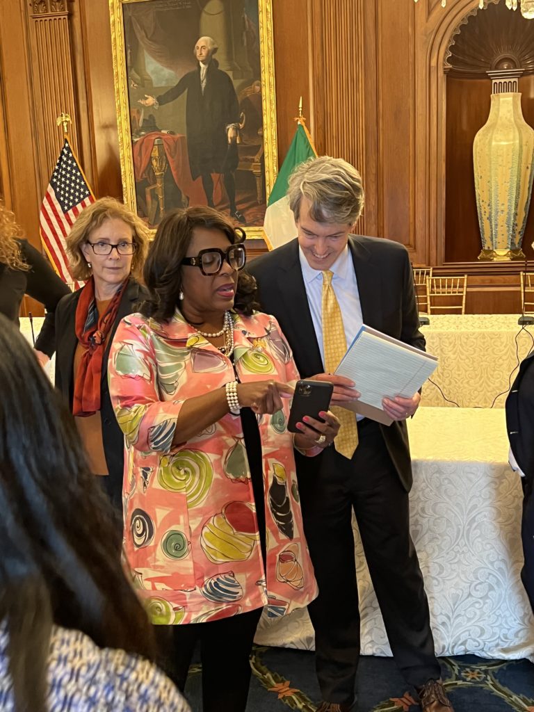 Members of the Board of Directors with Congresswoman Terri Sewell