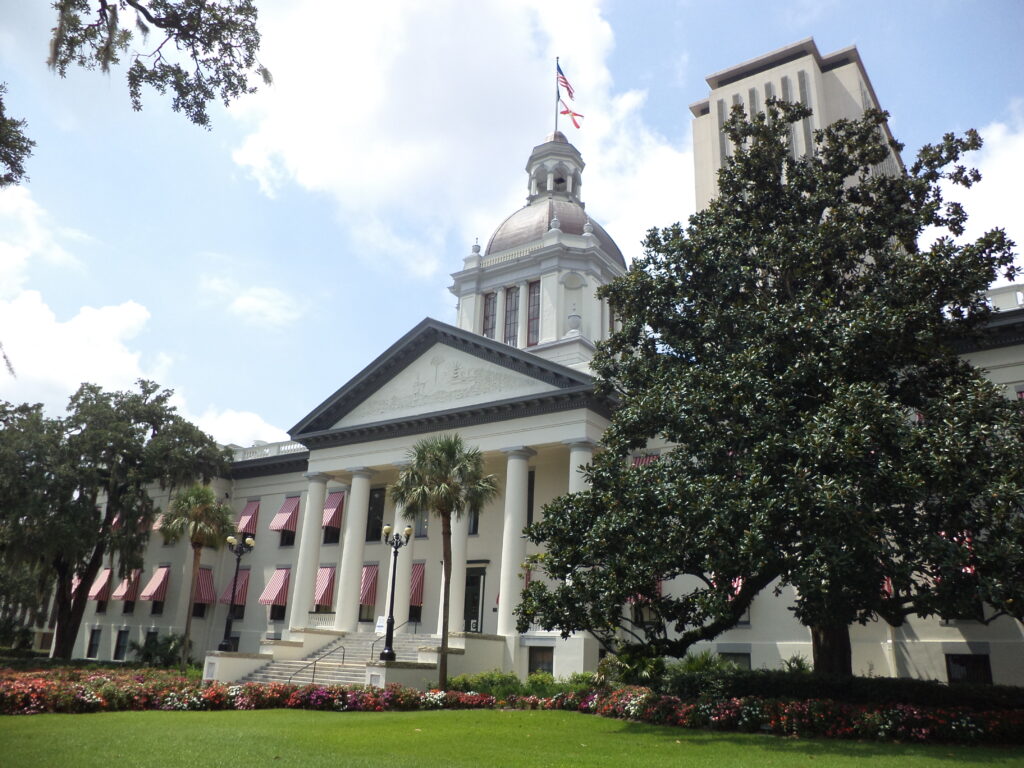 Florida State Capitol Complex in Tallahassee, FL.