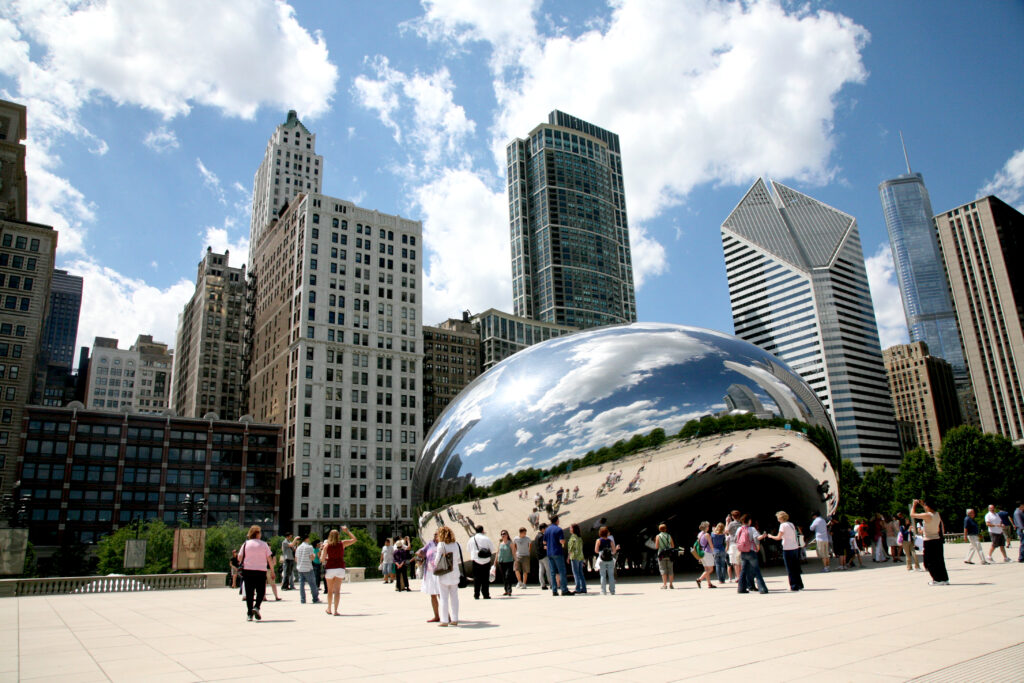 The Bean in Chicago Illinois Source Vincent Desjardins